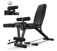 Weights Bench Folding Dumbbell Stool,Leg Extension And Leg Curl,Adjustable Foldable Weight Bench,Weight Lifting Ab Bench,Sit Up Bench,Home Training Gym,Max Load 200Kg