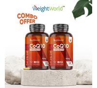 WeightWorld Co Q10 - 240 Capsules 200mg Q10 Coenzyme - Ubiquinone - Heart health