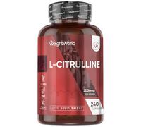 WeightWorld L Citrulline 3000mg - 240 L-Citrulline Capsules - 2 Months Supply - Vegan-Friendly & GMP-Approved - Non-GMO & Magnesium Stearate-Free L Citrulline Powder Capsules