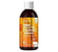 Liposomal Vitamin C 1000mg - 250ml Sugar-Free Vitamin C Liquid with Sodium L-ascorbate, Vitamin E & Sunflower Lecithin, High Absorption Ascorbic Acid - Immune System Liposomal VIT C - Made in The UK