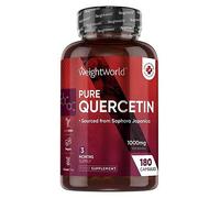 Quercetin 180 Capsules 500mg | Immune System Support & High Strentgh Supplement