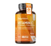 WeightWorld Vitamin C Tablets 1000mg - 180 Tablets