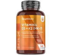 WeightWorld Vitamin D3 K2 Tablets - 365 Vegan Tablets