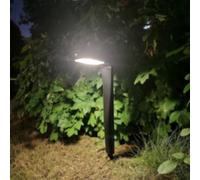 WeiguoIOT Solar Light Outdoor Garden Waterproof Solar Powered Garden Lights for Yard Pathway Landscape Decorative Lawn Warm White Light (White Light, 1PACK)