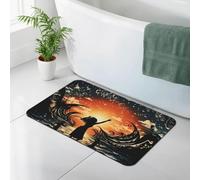 WEIHAKO Bath Mat for Bathroom Quick Dry Super Absorbent Bath Rug Diatomaceous Earth Bath Mat People dancing in water Bathroom Rugs Non-Slip Doormat Area Rugs for Bedroom Floor Bathtub Shower Rug