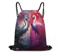 WEIHAKO Drawstring Backpack Sports Gym Bags Fantasy Imaginary Animals Drawstring Bags for Men Women Beach Bag String Bag