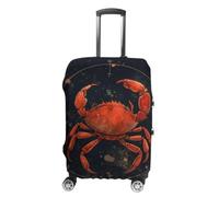 WEIHAKO Luggage Cover Elastic Anti-Scratch Suitcase Protector Washable Luggage Sleeve Cancer Suitcase Cover Protector Fit 65-95 CM Suitcases Travel Accessories M