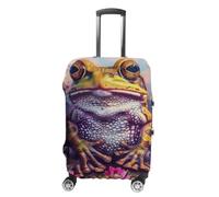 WEIHAKO Luggage Cover Elastic Anti-Scratch Suitcase Protector Washable Luggage Sleeve Flowers and Mushrooms Suitcase Cover Protector Fit 65-95 CM Suitcases Travel Accessories L