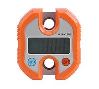 Weiheng Portable Crane, LCD Digital Digital Hanging Meat Loop Weighing Balance Orange Wildwaage 100kg Haken Electronic Hook Hanging Scales (Orange)