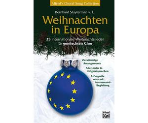 Weihnachten in Europa SATB Choir Book By Bernhard Sluyterman van Langeweyde