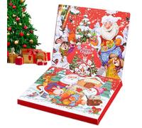 Weihnachts-Adventskalender-Armbänder,Adventskalender-Armbänder Für Mädchen | 24-Tage-Weihnachts-Charm-Armband Für,Schmuckherstellungsset, Armbänder, Ornament, Kinderurlaub, Für Mädchen,