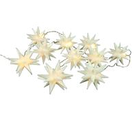 Weihnachts-Lichterkette 3D-Sterne With 10 LED Warm White Christmas Star Deco