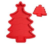 Weihnachtsbaum Kuchenform, Lebensmittelechte Beständige Feiertagsmodelle - Backform Für Weihnachtsfeiern Festpartys,Zur Herstellung Von Mousse, Bonbons, Gummibärchen, Schokolade, Seife