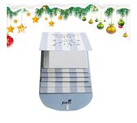 Weihnachtskartenhalter - Ausziehbares Erinnerungsbuch Organizer Clip | Display für Kinder Erwachsene Weihnachten Geburtstag Schulparty Feier Zusammenkunft - Wand Tisch Kartenständer
