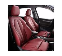 WEIHUANB Car Seat Covers Full Sets for Lexus IS300H 2018-2023, Front Rear Leather Seats Set Protectors Cover Cushion Interior Accessories,E/Wine Red