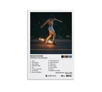 WEIJUNMAOYI Benson Boone Poster Album Cover Posters Poster Wall Art Canvas Posters Room Decorative Aesthetic Poster Print Decor Posters 08x12inch(20x30cm) Unframe-style