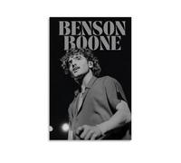 WEIJUNMAOYI Benson Boone Poster Black And White Art Poster Poster Wall Art Canvas Posters Room Decorative Aesthetic Poster Print Decor Posters 24x36inch(60x90cm) Unframe-style