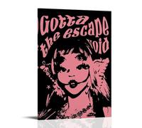 WEIJUNMAOYI Melanie Martinez Portals Music Art Canvas Poster - Wall Art Room Decorative Aesthetic Print Decor - 08x12inch(20x30cm) Frame-style