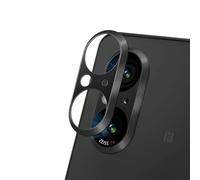 Weikon for Sony Xperia 5 V Camera Lens Protector - Matte Aerospace Aluminum Cover, 9H Anti-Scratch Metal Case with Precise Zeiss Lens Alignment (Black)