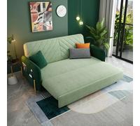 Weilai Concept Aditi Two Seater Sofa Bed, Green - 204cm ( WITH TWO DRAWERS ) - Others ( Contact Us ) - NO USB Port