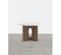 Weilai Concept Caravaggio Round Side Table, Marble