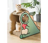 Weilai Concept CL21 Cat Scratching Post, Climbing toys, Cardboard, Cat Scratcher - Monster (Green)