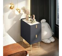 Weilai Concept Corona Bedside Table - Black - 30cm