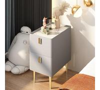 Weilai Concept Corona Bedside Table - Grey - 30cm