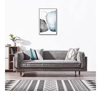 Weilai Concept Finnegan Two Seater Sofa, Linen - Grey - Three Seater 210cm