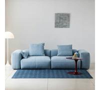 Weilai Concept Gagnon Modular Sofa, Two Seater Sofa, Three Seater Sofa - Light Blue - Four Seater 296cm