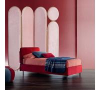 Weilai Concept Georgia Folding Screen, Room Divider, Pink/Grey/Green/Blue - Green