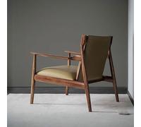 Weilai Concept Hans CH65 Claude Easy Armchair, Solid Oak - Green