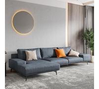 Weilai Concept Jarrod Three Seater, Four Seater, Five Seater Corner Sofa - Three Seater Corner 320cm - Blue