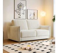 Weilai Concept Kaur Two Seater Sofa Bed, Pull Out Sleeper Sofa Bed, More Colours - Beige - 148cm