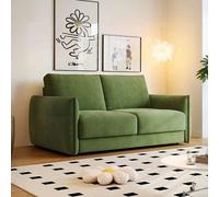 Weilai Concept Kaur Two Seater Sofa Bed, Pull Out Sleeper Sofa Bed, More Colours - Green - 148cm