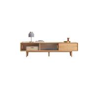 Weilai Concept Kerry Mini TV Stand, Light Oak - Large / Style 1 ( 180cm )