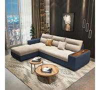 Weilai Concept Lobo Sectional Sofa With Storage, Chaise Lounge Sofa Bed - Green - Right Hand Facing - 270cm