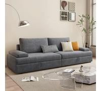 Weilai Concept Molly Three Seater Sofa Bed, More Colours - Dark Grey - 250cm