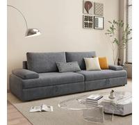 Weilai Concept Molly Three Seater Sofa Bed, More Colours - Dark Grey - 370cm