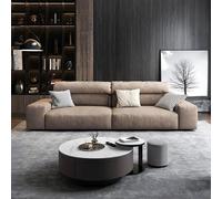 Weilai Concept Montgomery Two Seater Sofa, Single Seater, Leatheraire - Armchair