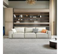 Weilai Concept R67 Anselm Three Seater, Four Seater Sofa, Corner Sofa, Leathaire - Three Seater 300cm - Blue