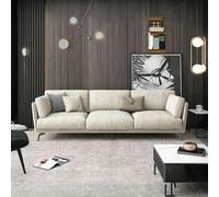 Weilai Concept Reynold Two Seater, Three Seater, Four Seater Sofa, Leatheraire - Grey - Three Seater 320cm