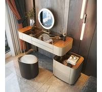Weilai Concept Vida Nevada Dressing Table with Mirror - 120cm - No Stool