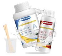 WEILAOK Electric Potting Compound, Cast Resin Electric, 300 g A+B Potting Compound Electronics, Two-Component Silicone Insulating Gel for Junction Boxes, Boards, Circuit Boards and Control Boards