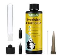 WEILAOK Glue for Crafting, Craft Glue Strong, PVA craft glue, Dries Clear And Resists Wrinkling and Clumping, craft glues Making It Perfect for Creating Beautiful Paper Scrapbooks and Cards