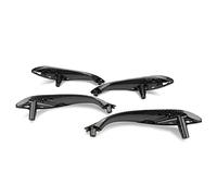 WEILEITE Front Interior Door Pull Handles Grab Bracket Trim Set Compatible with BMW 3 Series 4 Series 320,328,330,335,M3 2012-2018 and 428, 435,M4 2014-2017 Replace 51417279311(Carbon Fiber,4Pcs)