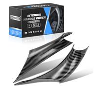 WEILEITE Front Interior Inner Inside Door Pull Handle Grab Cover Fit for BMW 320,328,330,335,M3 3 Series F30/F31/F34/F80 2012-2018 and 418,420,428,430,435,M4 4 Series F32/F33/F36/F82/F83 2014-2017