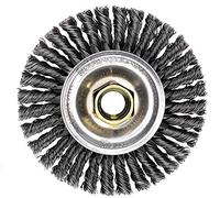 Weiler 13131 Roughneck Max 4" Stringer Bead Wire Wheel