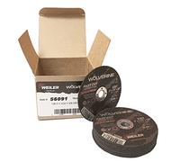 Weiler 56091 3" x 1/16" Wolverine Type 1 Cut-Off Wheel, A36T, 3/8" A.H. 10 Pack