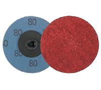 Weiler 60152 Saber Tooth Ceramic Alumina Blending Disc, 2" Diameter, 80 Grit, Type S Hub Style Compatable with Norton Speed-Lok, (Pack of 50)